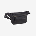 Riñonera para hombre, color negro, Colección juvenil. 28x15.5 cm - Matties Bags