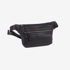 Riñonera para hombre, color negro, Colección juvenil. 28x15.5 cm - Matties Bags